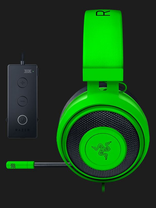 Razer Kraken Tournament Edition Gaming Headset, Green/Black