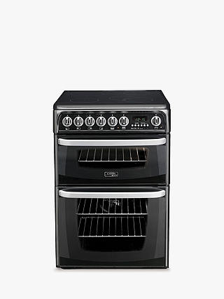 Hotpoint CH60EK 60cm Double Electric Cooker, B/B Energy Rating