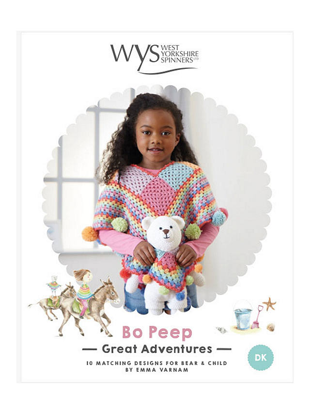 West Yorkshire Spinners Bo Peep Great Adventures Children's Crochet Pattern Book