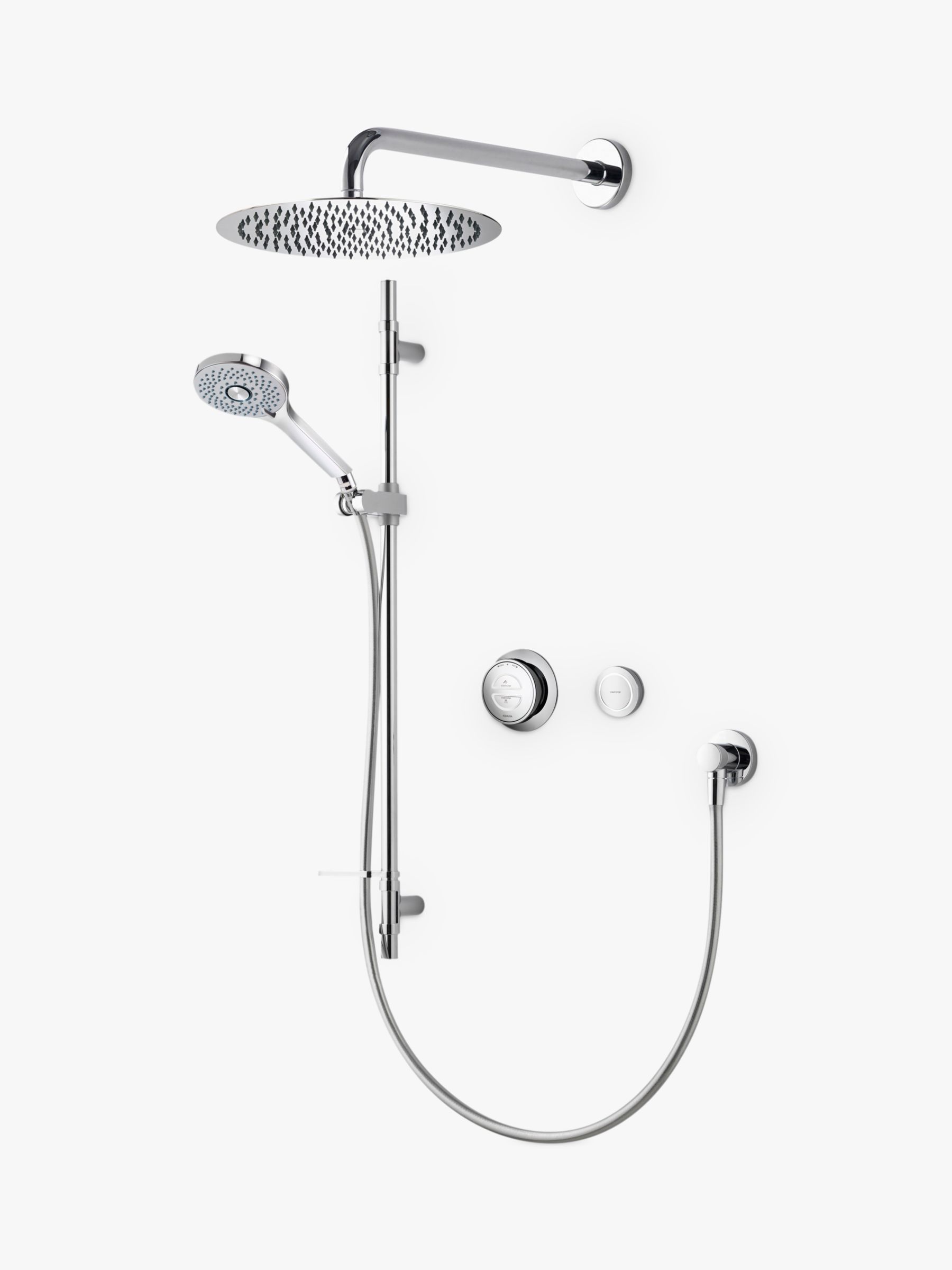 Aqualisa Rise Digital Concealed HP/Combi Vita Hand Shower with Wall Fixed Head review