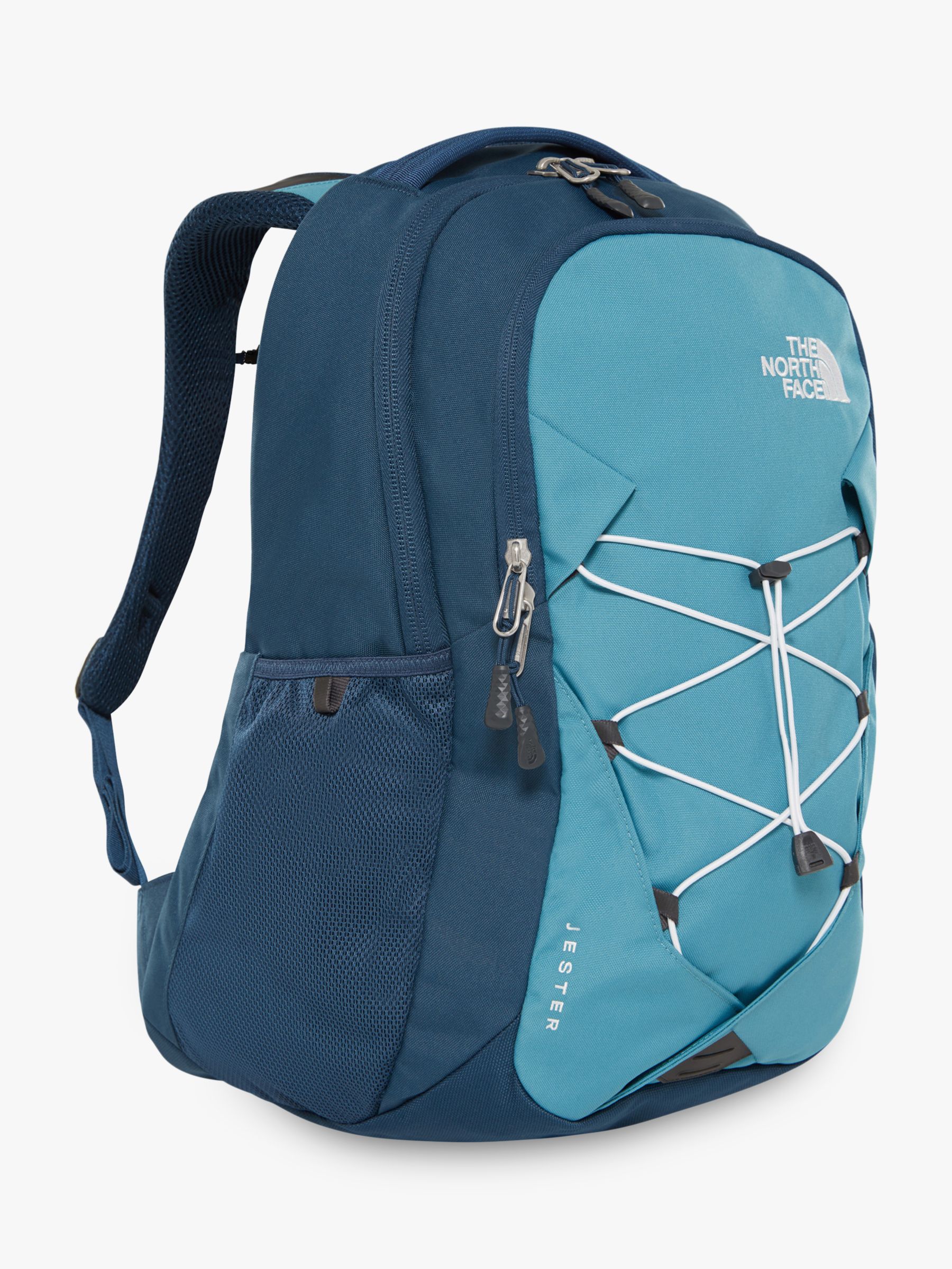 north face backpack teal