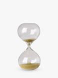 pols potten Hourglass Ball Sandglass, Mini, Gold