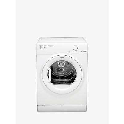 Hotpoint TVFM70BGP Freestanding Tumble Dryer, 7kg Load, B Energy Rating, White