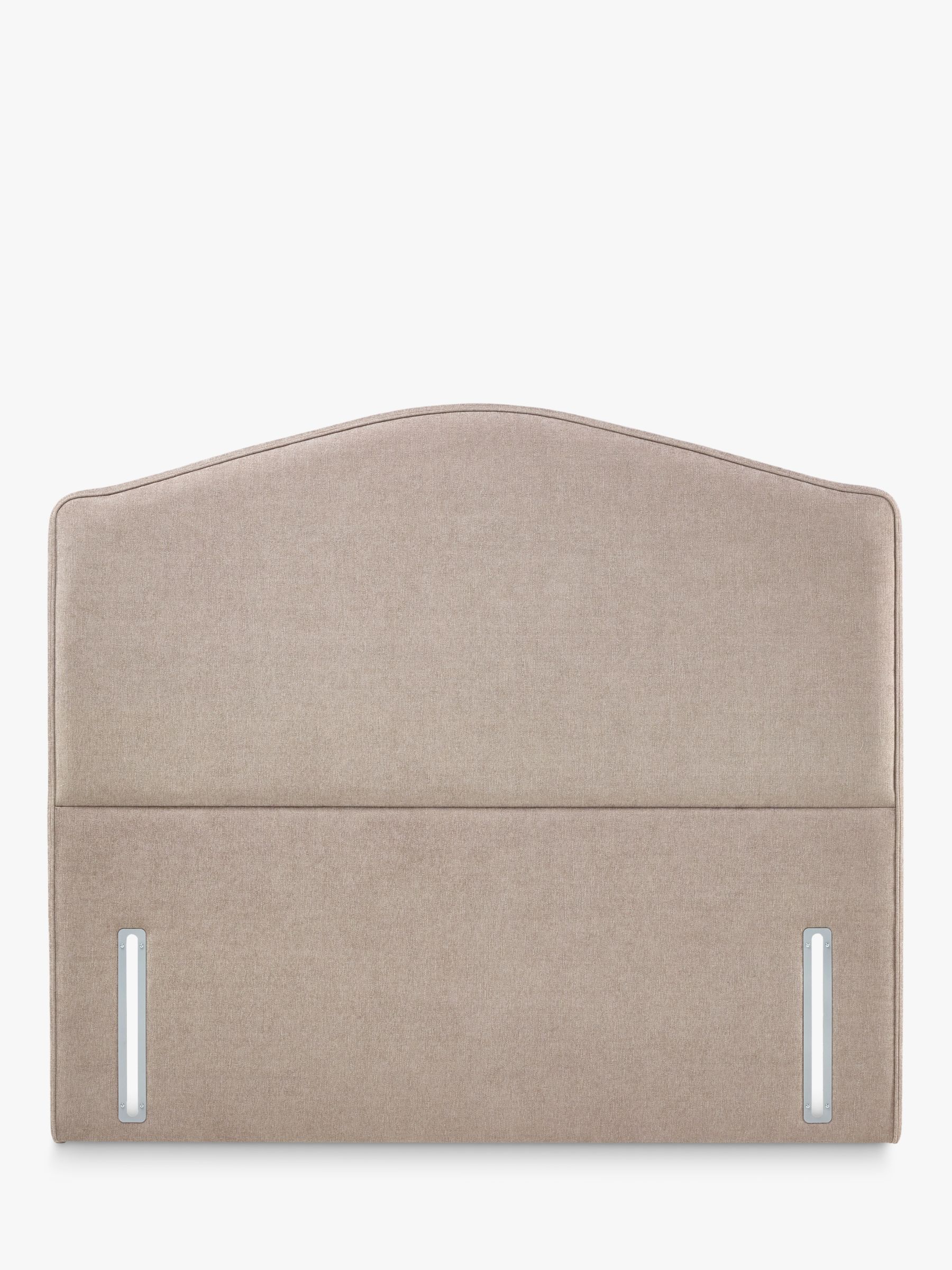 Photo of John lewis natural collection richmond upholstered headboard double soft touch chenille mole