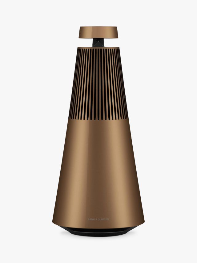 Bang & Olufsen BeoSound 2 Smart Speaker with the Google Assistant, Bronze