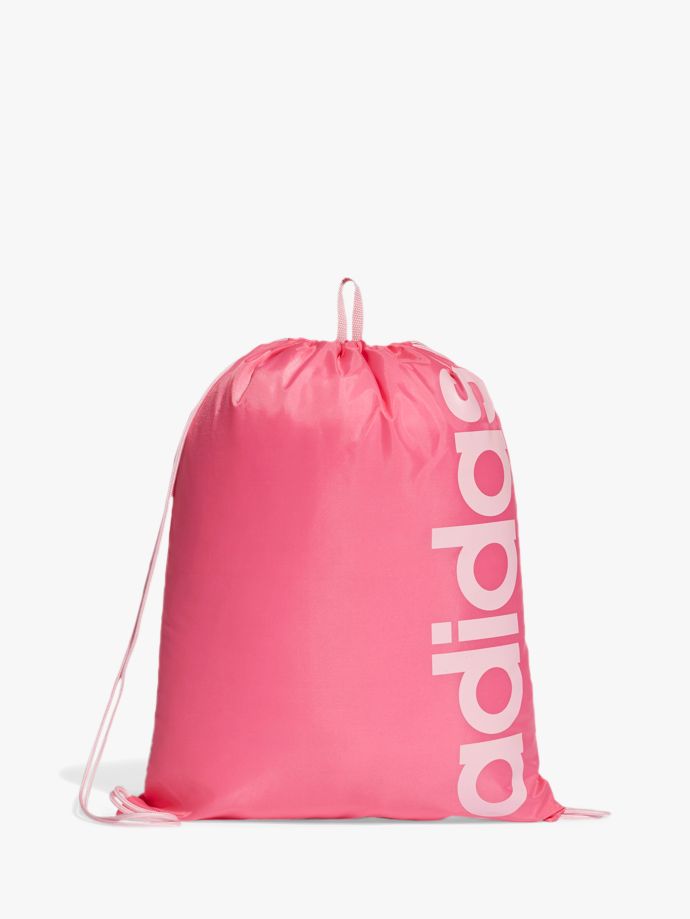 pink adidas drawstring bag