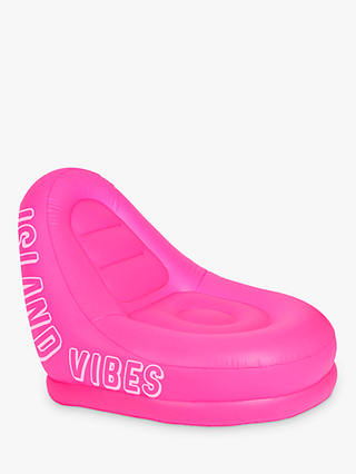 Sunnylife Inflatable Lounge Chair, Neon Pink
