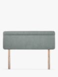 John Lewis Theale Upholstered Headboard, King Size, Soft Touch Chenille Duck Egg