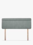 John Lewis Theale Upholstered Headboard, Small Double, Soft Touch Chenille Duck Egg