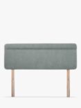 John Lewis Theale Upholstered Headboard, Super King Size, Soft Touch Chenille Duck Egg