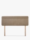 John Lewis Theale Upholstered Headboard, Super King Size, Soft Touch Chenille Mole