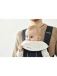 BabyBjörn Mini Teething Bibs for Baby Carriers, 2 Pack, White