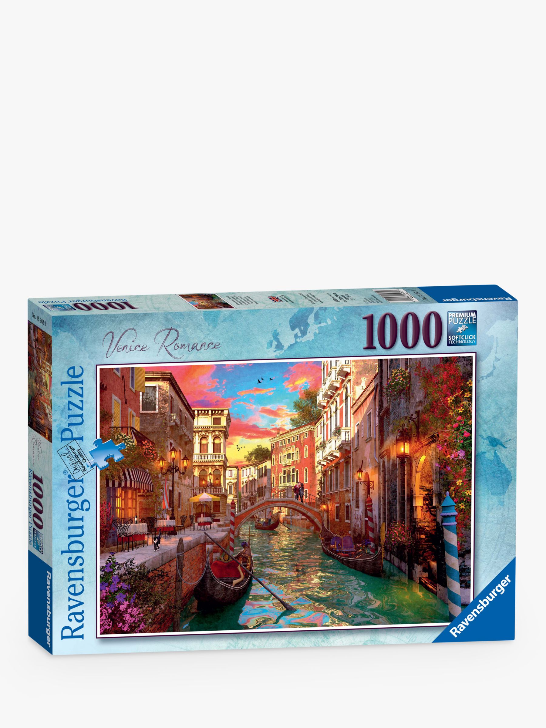 70 x 50cm Quality Pieces Huadada 1000 Piece Puzzle Venice Beautiful Art Puzzle 