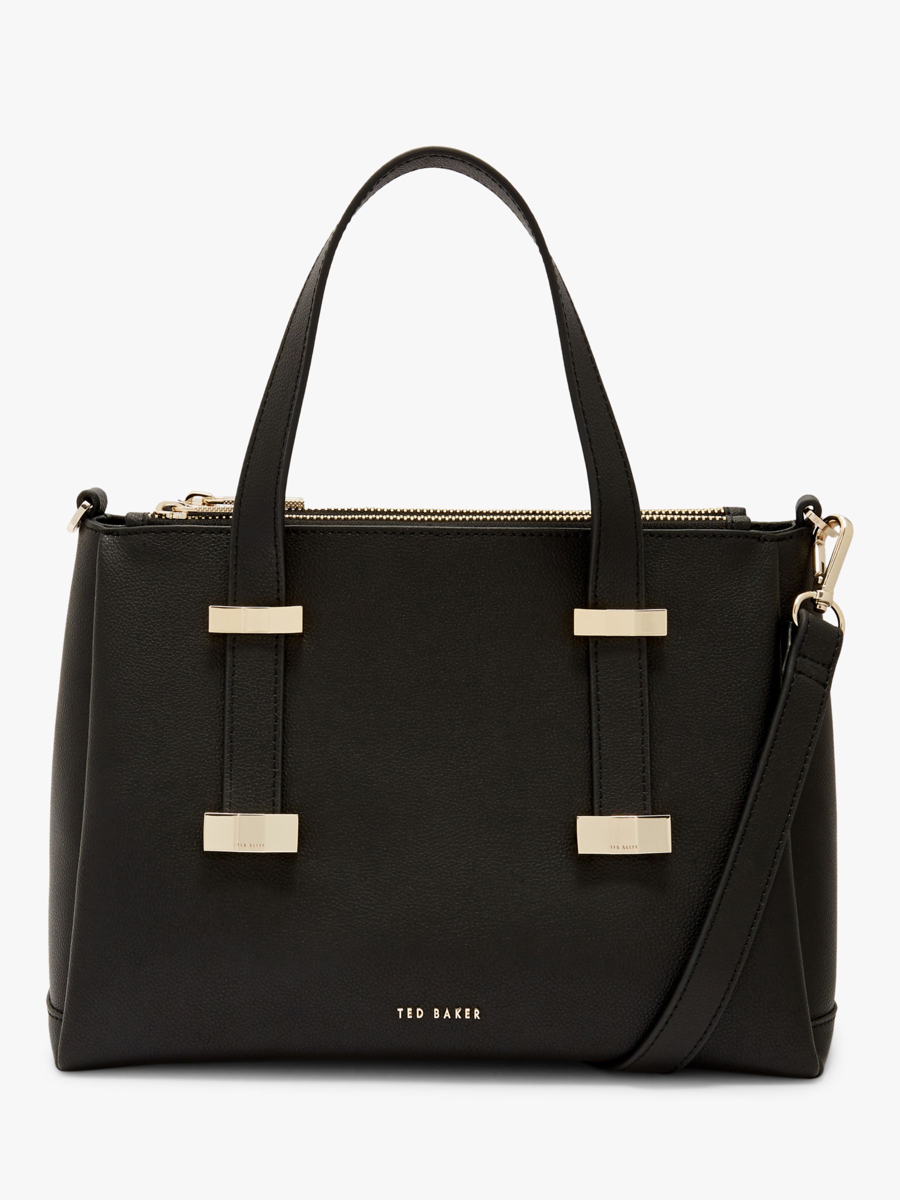 ted baker black small tote bag