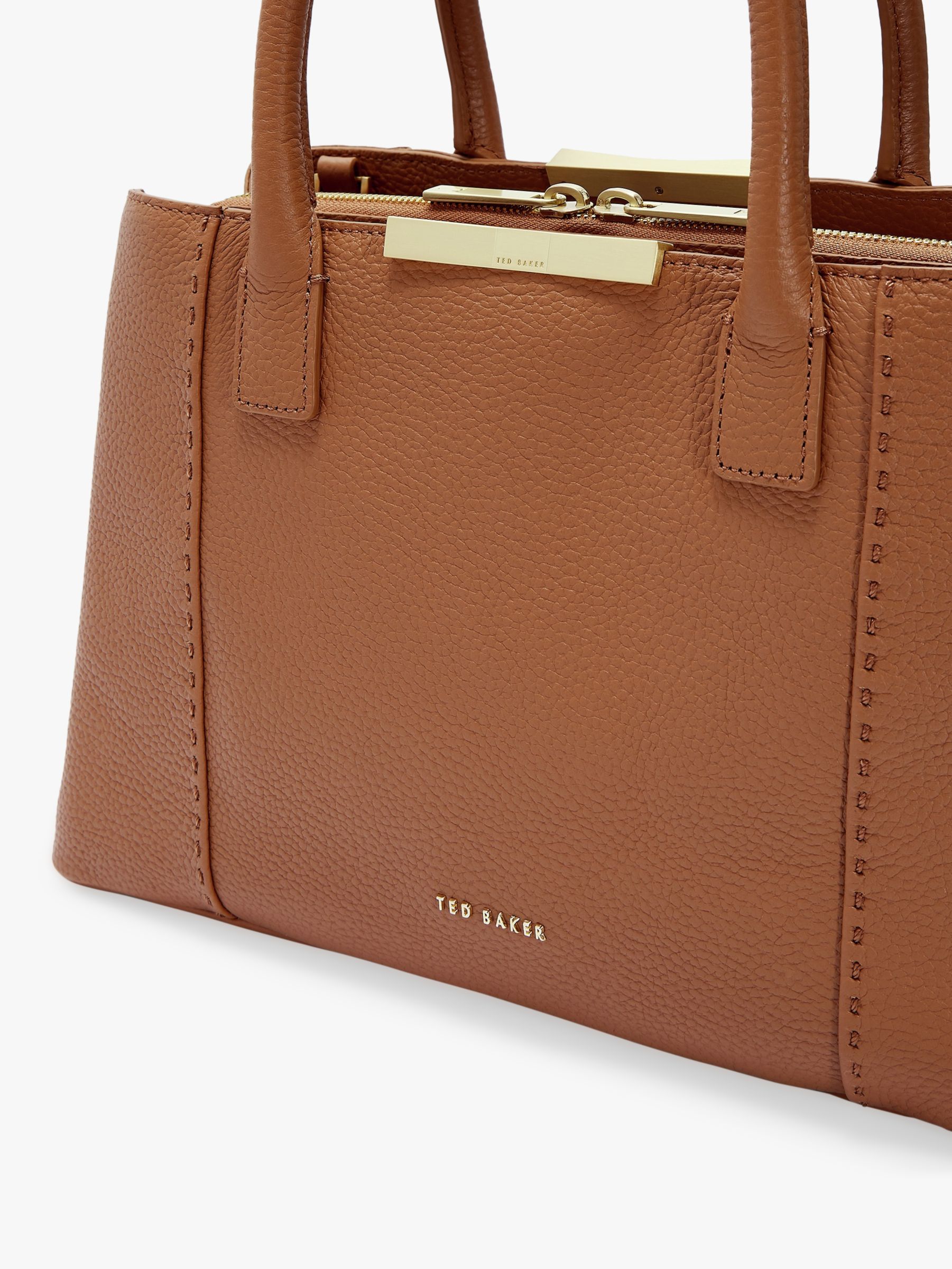 ted baker tan leather bag