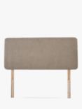 John Lewis Sonning Upholstered Headboard, Double, Soft Touch Chenille Mole