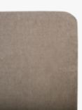 John Lewis Sonning Upholstered Headboard, Double, Soft Touch Chenille Mole