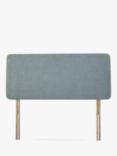 John Lewis Sonning Upholstered Headboard, Small Double, Soft Touch Chenille Duck Egg