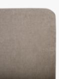 John Lewis Sonning Upholstered Headboard, Single, Soft Touch Chenille Mole