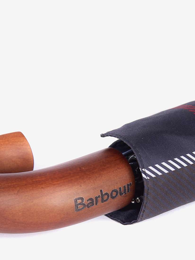 Buy Barbour Tartan Telescopic Umbrella Online at johnlewis.com