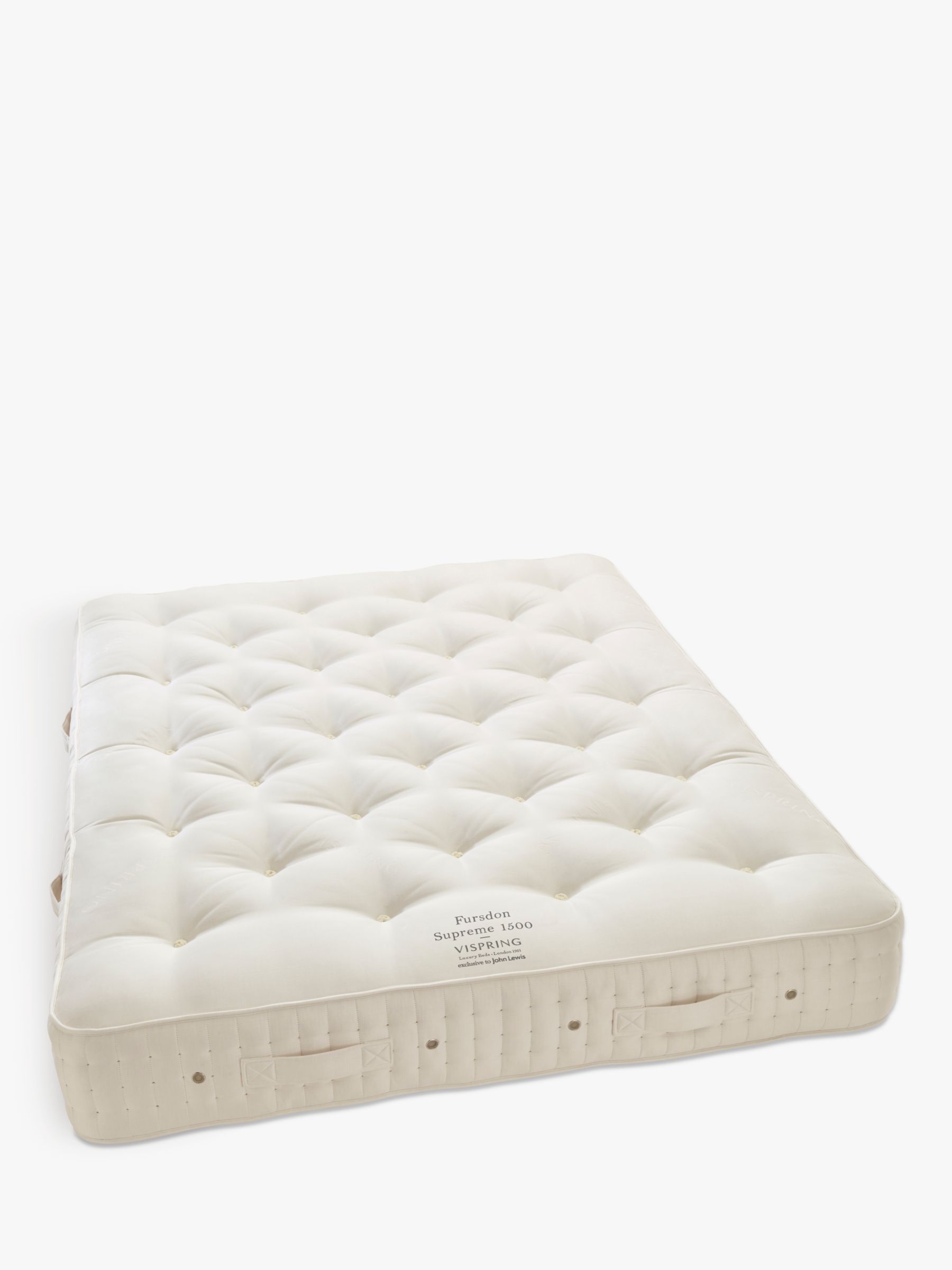 Photo of Vispring fursdon supreme 1500 pocket spring mattress medium tension super king size