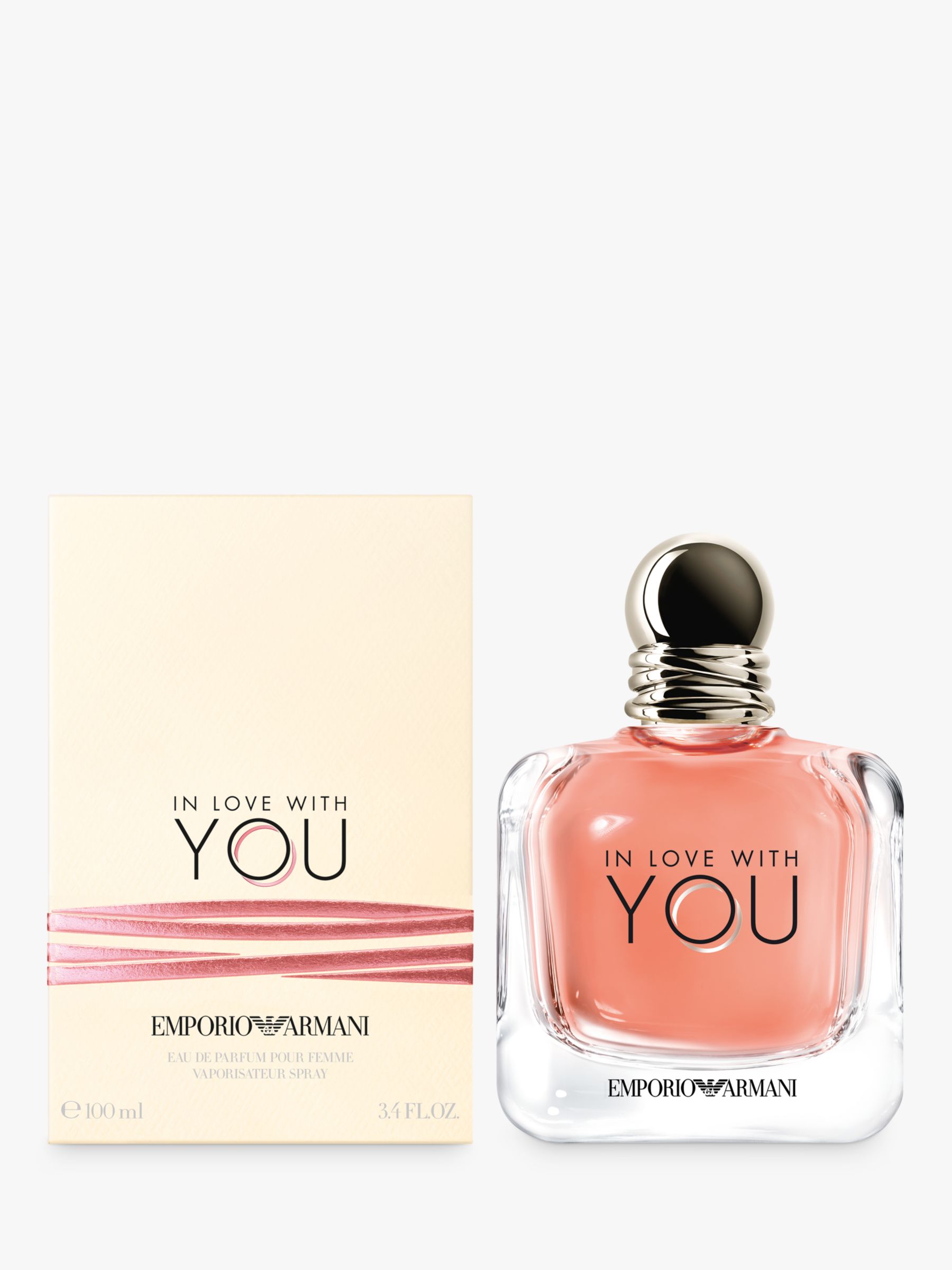 Emporio Armani In Love With You Eau de Parfum, 100ml at John Lewis &  Partners