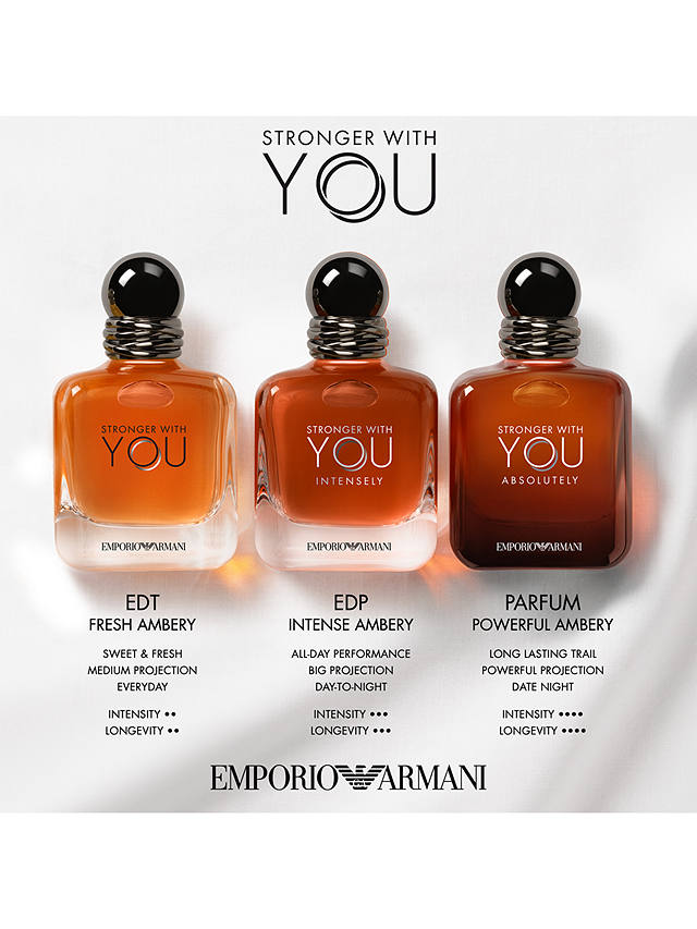 Emporio Armani Stronger With You For Men Intensely Eau de Parfum, 100ml 3