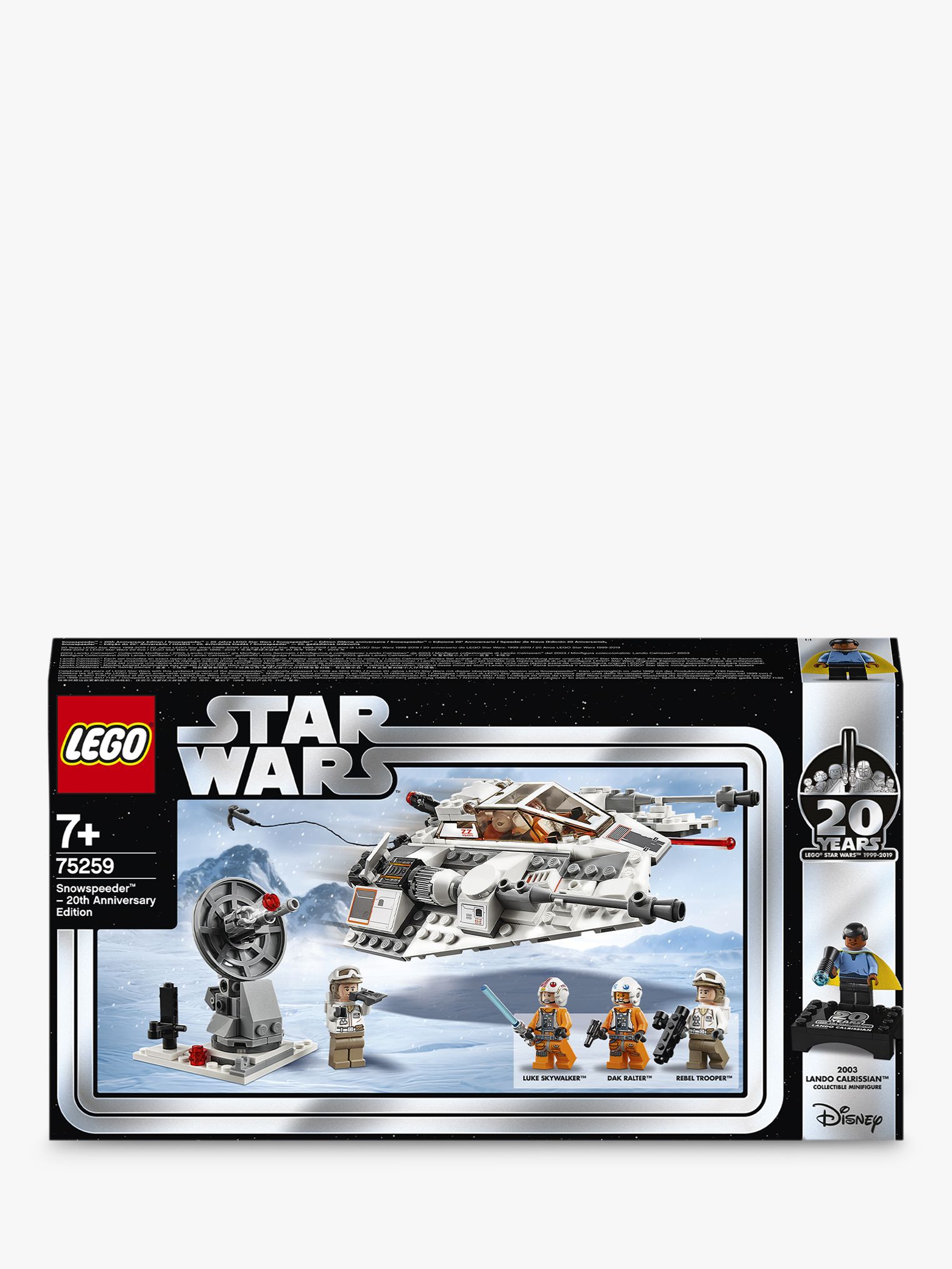 lego star wars snowspeeder 75259