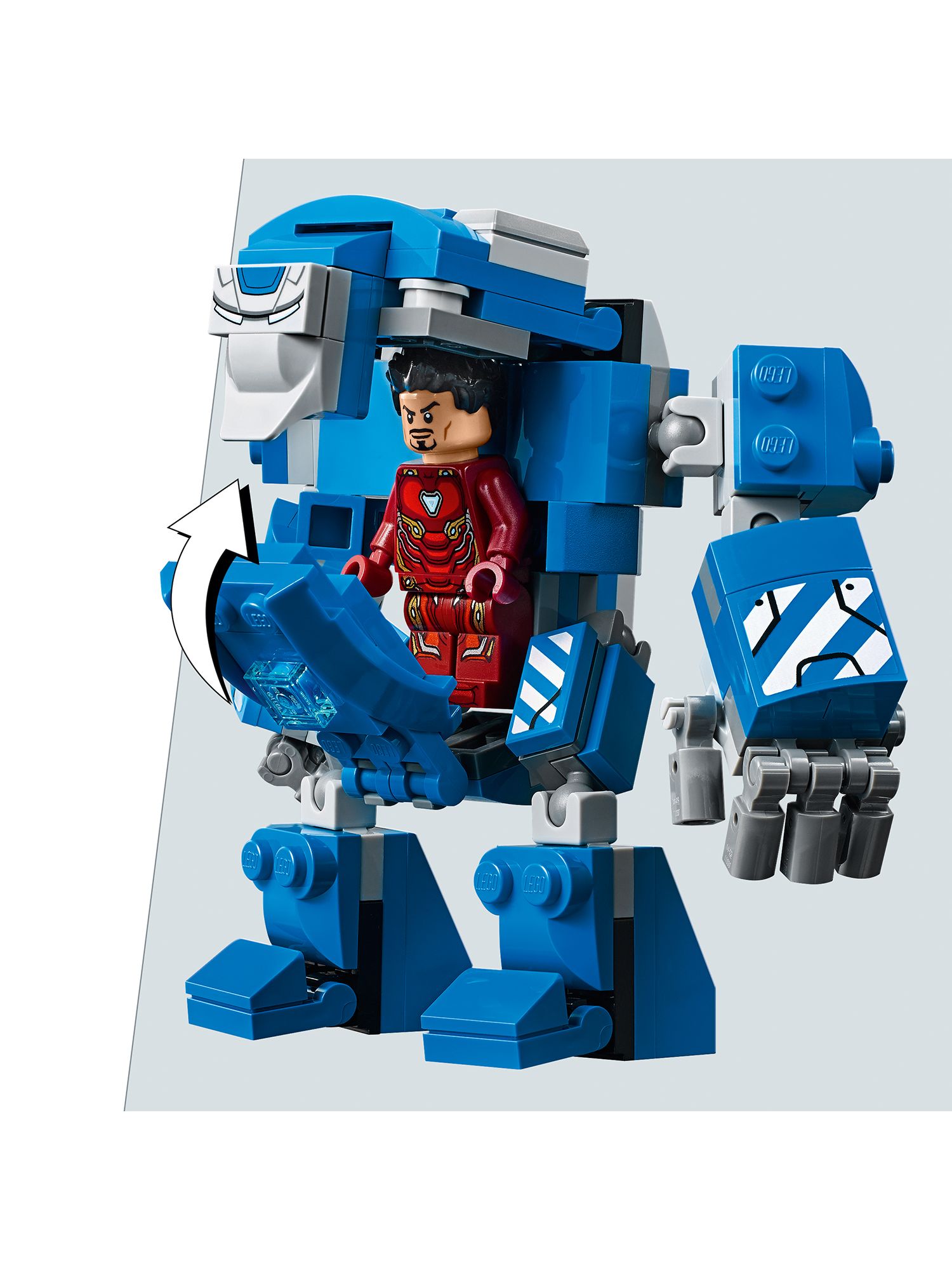lego marvel avengers iron man hall of armor 76125 building kit