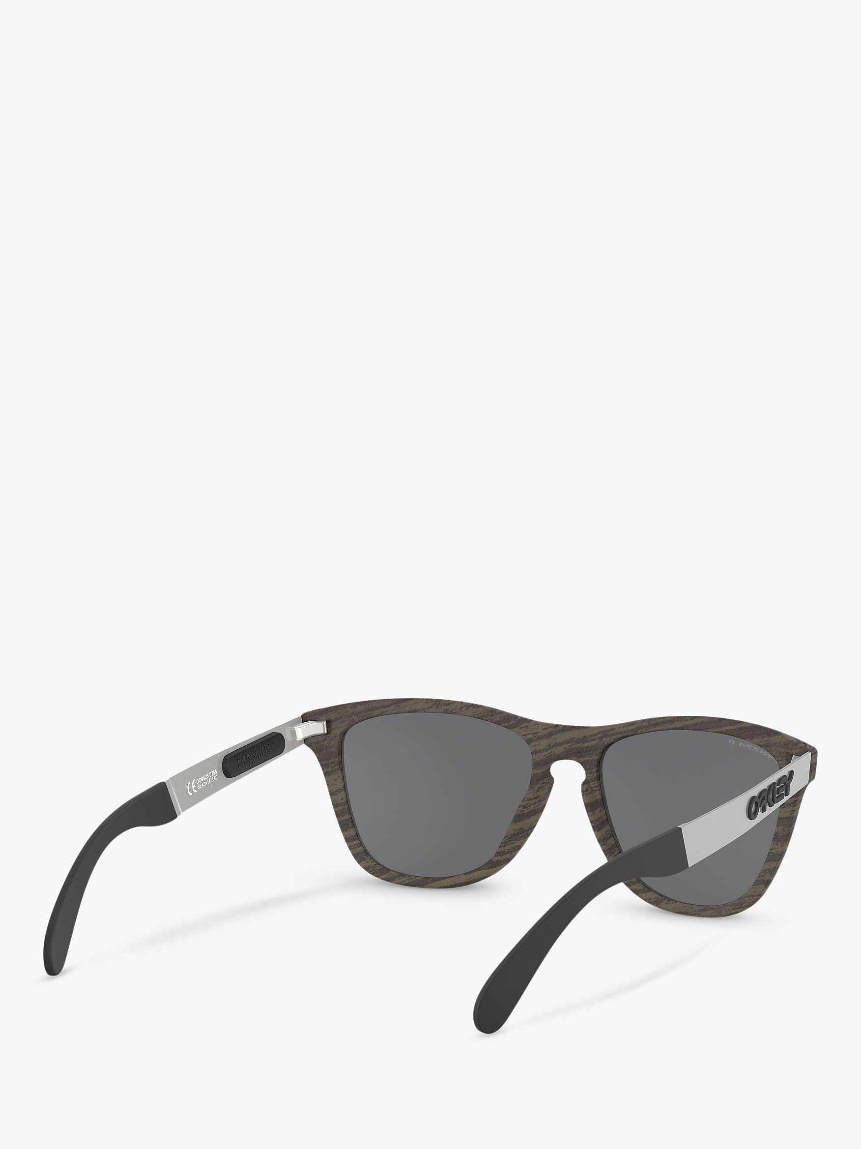 Buy Oakley OO9428 Men's Frogskins Prizm Polarised Square Sunglasses Online at johnlewis.com