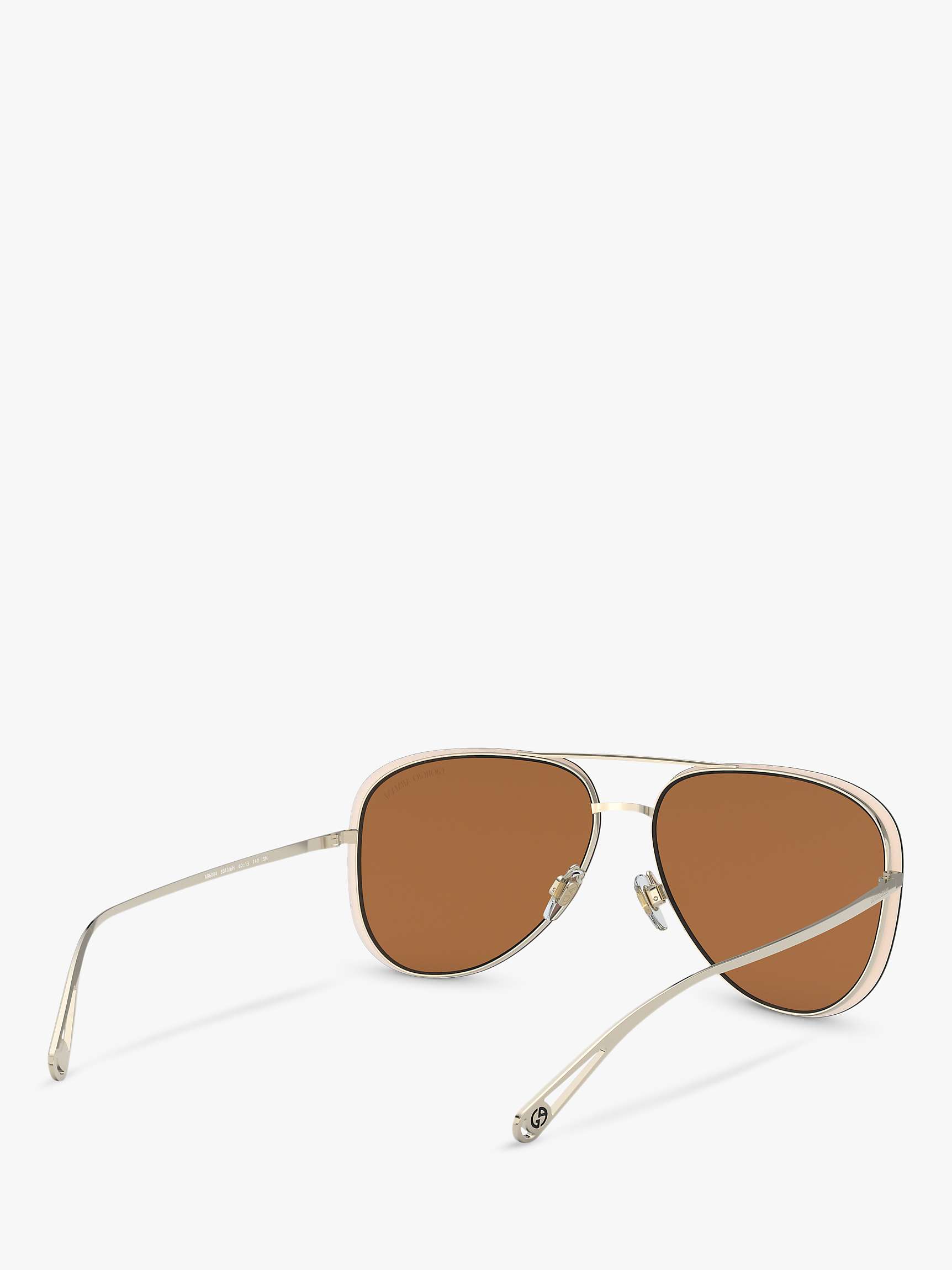 Buy Giorgio Armani AR6084 Women's Aviator Sunglasses Online at johnlewis.com