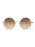 CHANEL Round Sunglasses CH4250 Gold/Brown Gradient