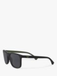 Emporio Armani EA4129 Men's Square Sunglasses