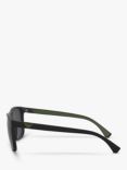 Emporio Armani EA4129 Men's Square Sunglasses