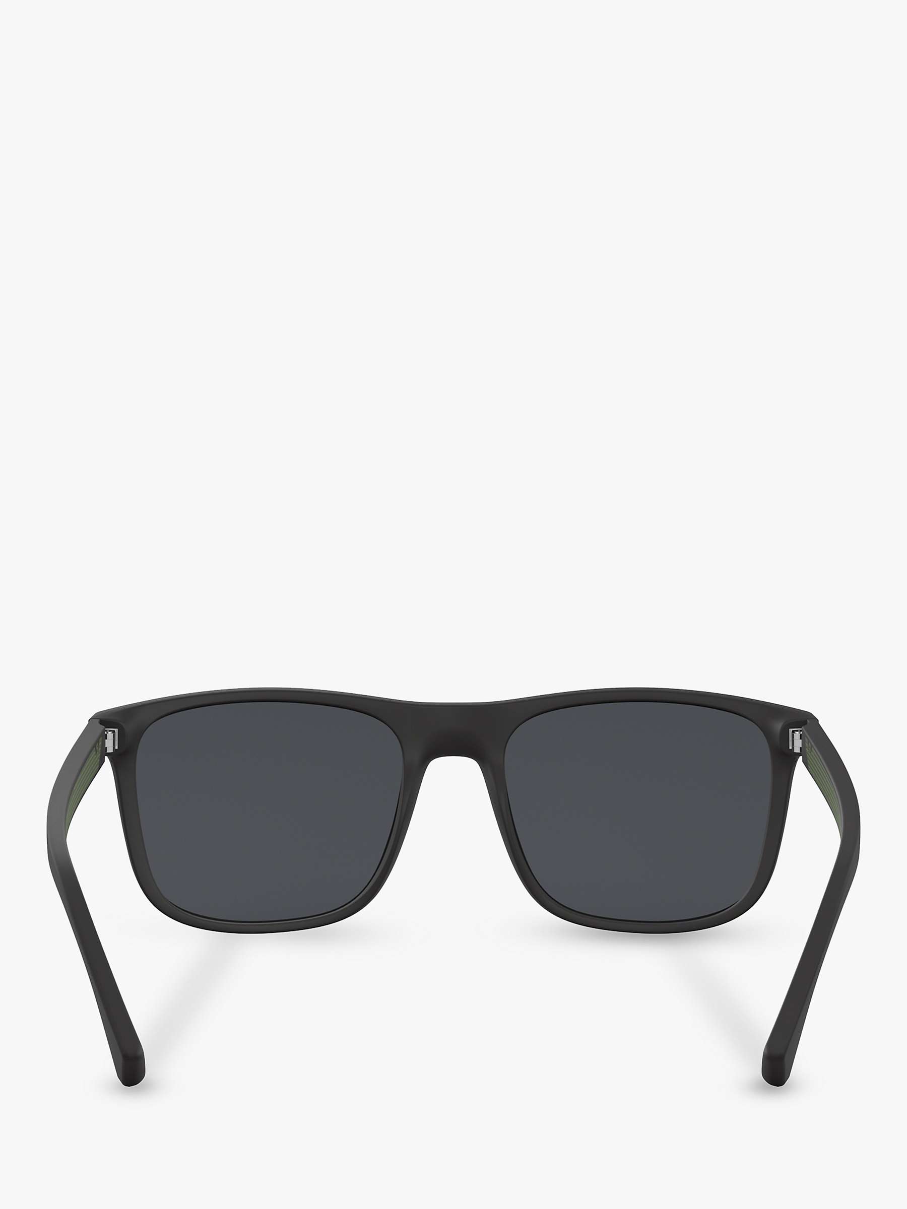 Buy Emporio Armani EA4129 Men's Square Sunglasses Online at johnlewis.com