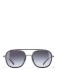 CHANEL Oval Sunglasses CH4249J Silver/Grey Gradient