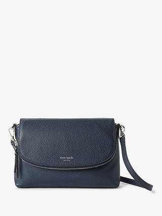 kate spade new york Polly Leather Large Flap Over Cross Body Bag
