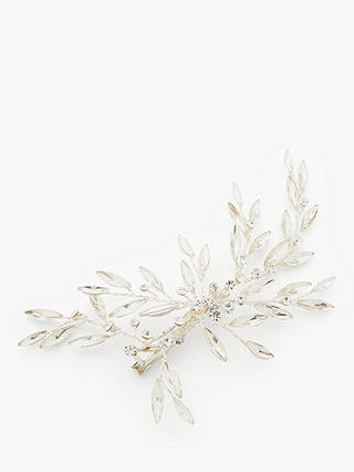 Ivory & Co. Starburst Crystals Hair Clip, Silver/Clear