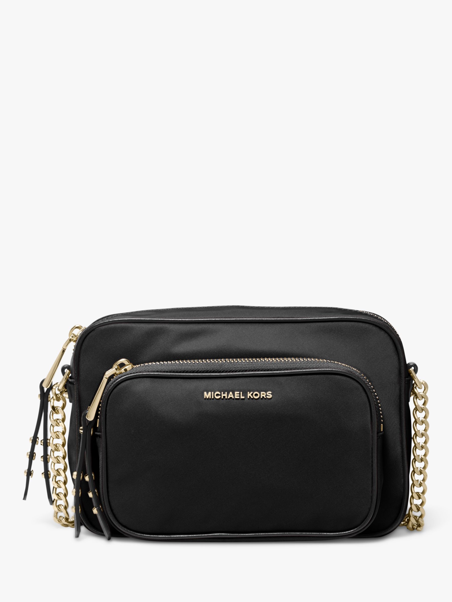 MICHAEL Michael Kors Leila Large Camera Bag, Black