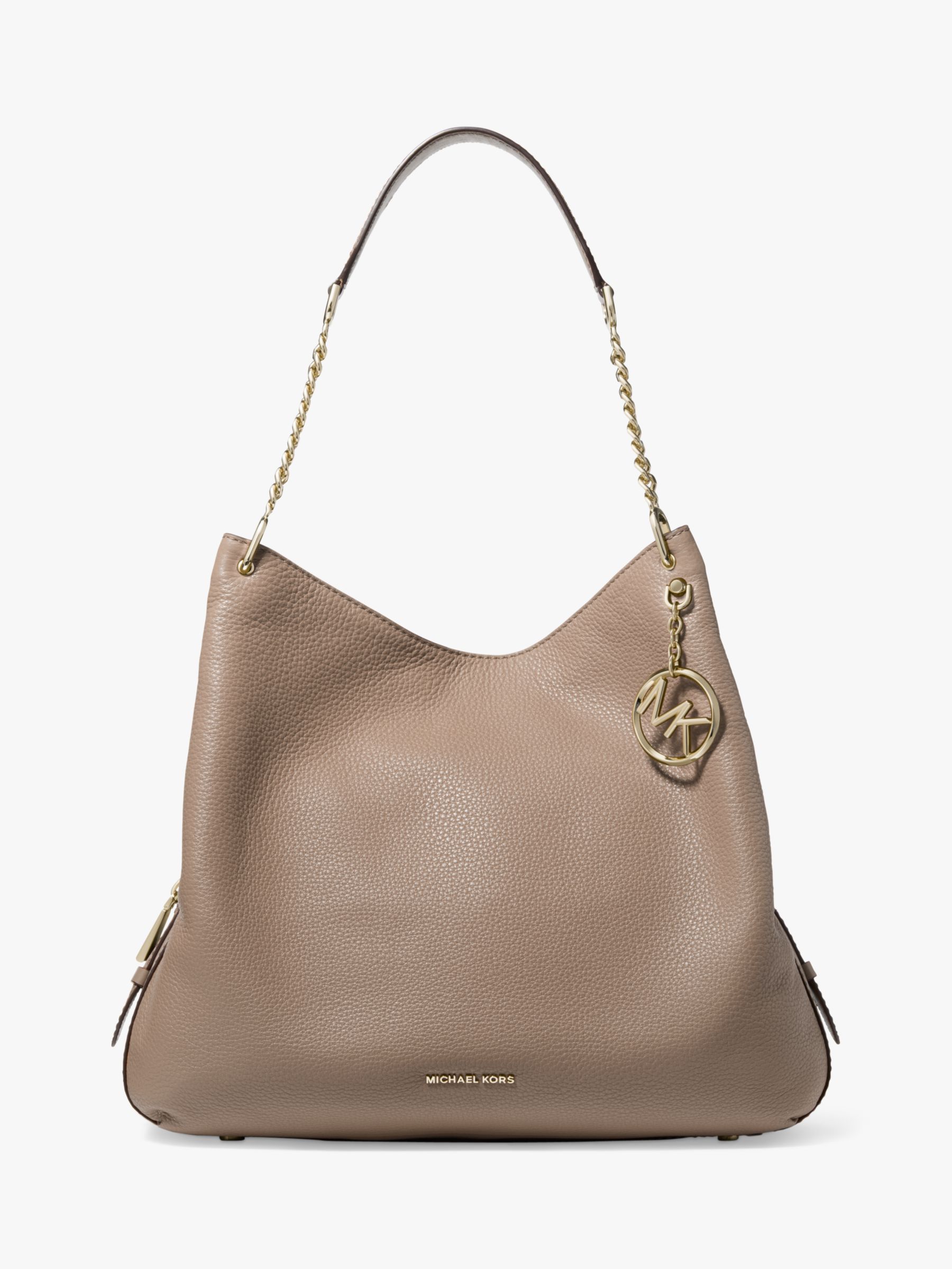 MICHAEL Michael Kors Lillie Large Leather Shoulder Bag at John Lewis & Partners