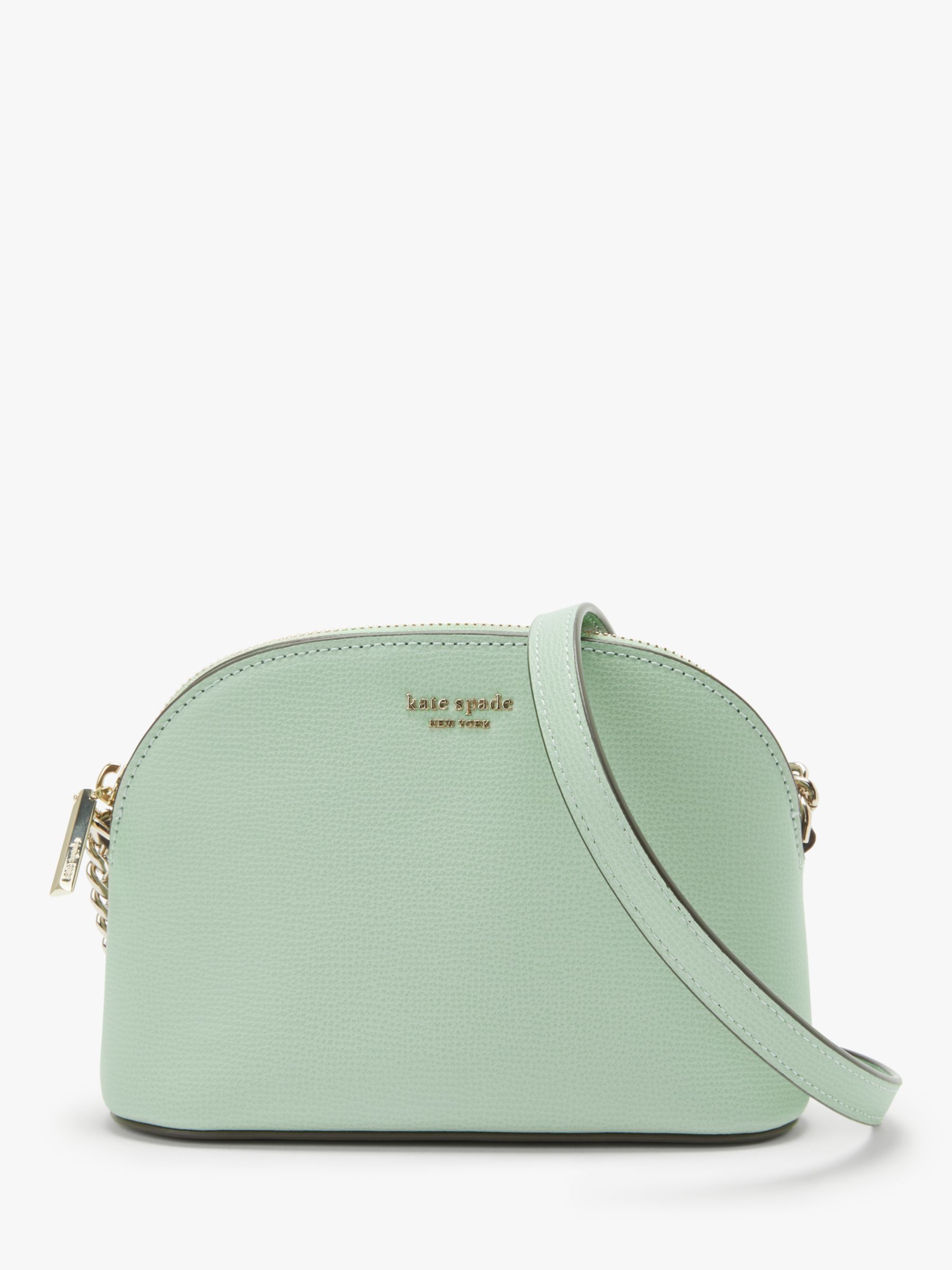 kate spade new york Sylvia Leather Small Dome Cross Body Bag at John Lewis & Partners