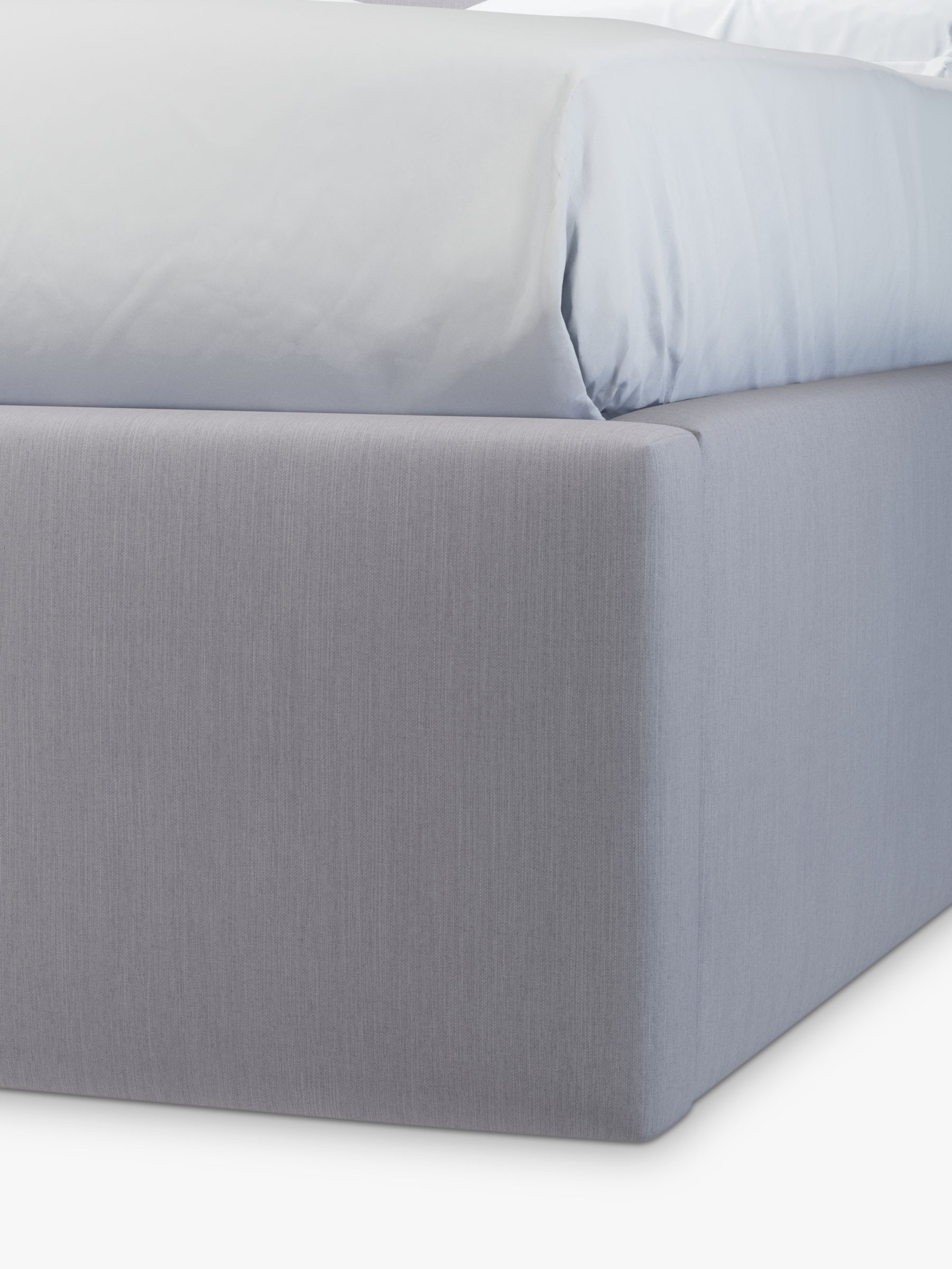 John Lewis Emily Ottoman Storage Upholstered Bed Frame, Double, Cotton ...