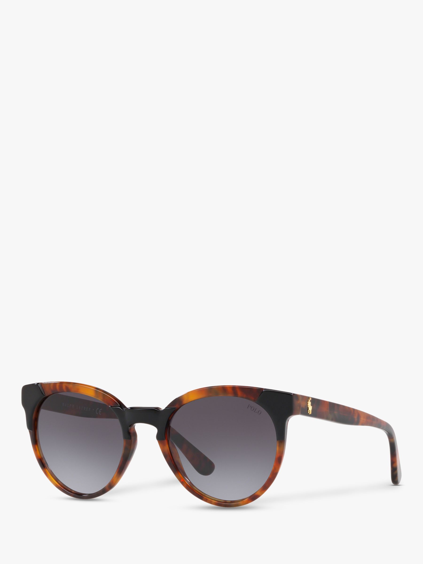 Polo Ralph Lauren PH4147 Women's Phantos Sunglasses, Black Jerry Havana ...