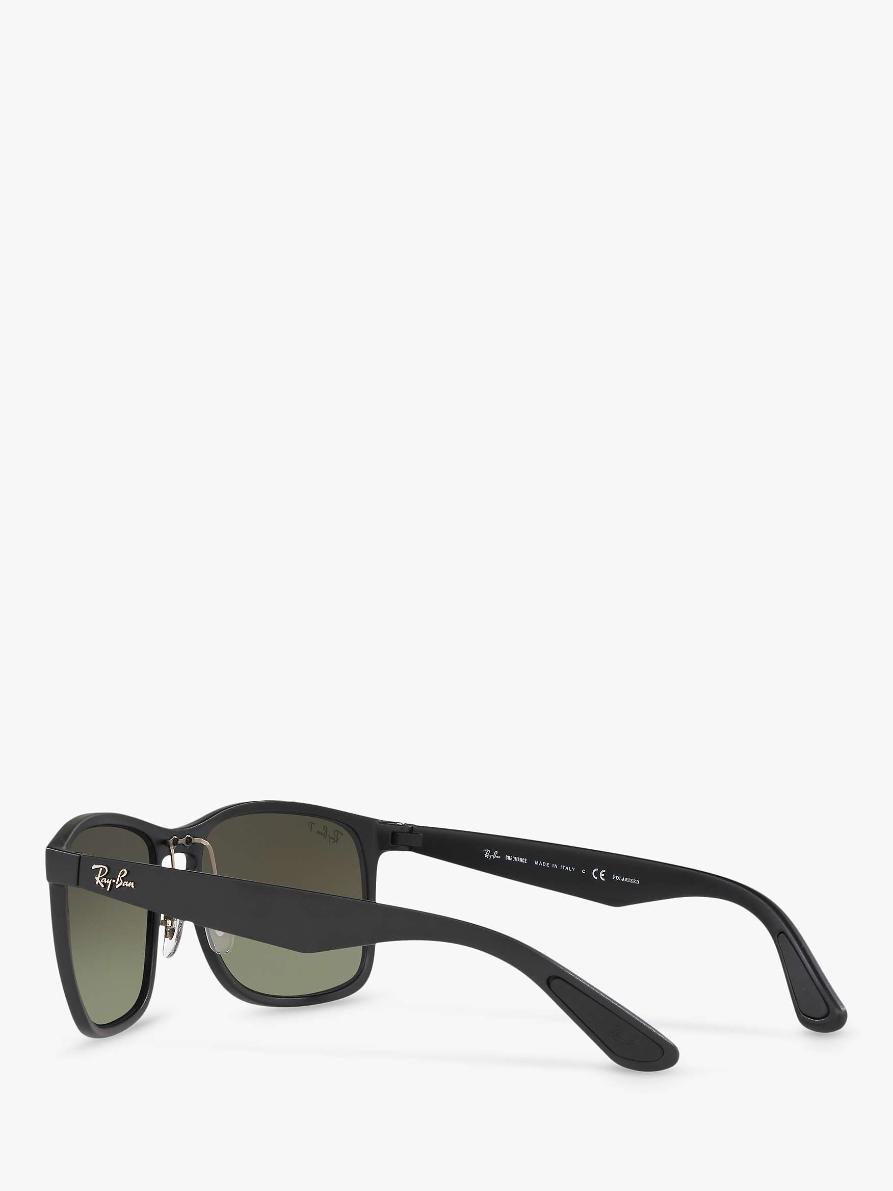 Buy Ray-Ban RB4264 Men's Polarised Square Sunglasses Online at johnlewis.com