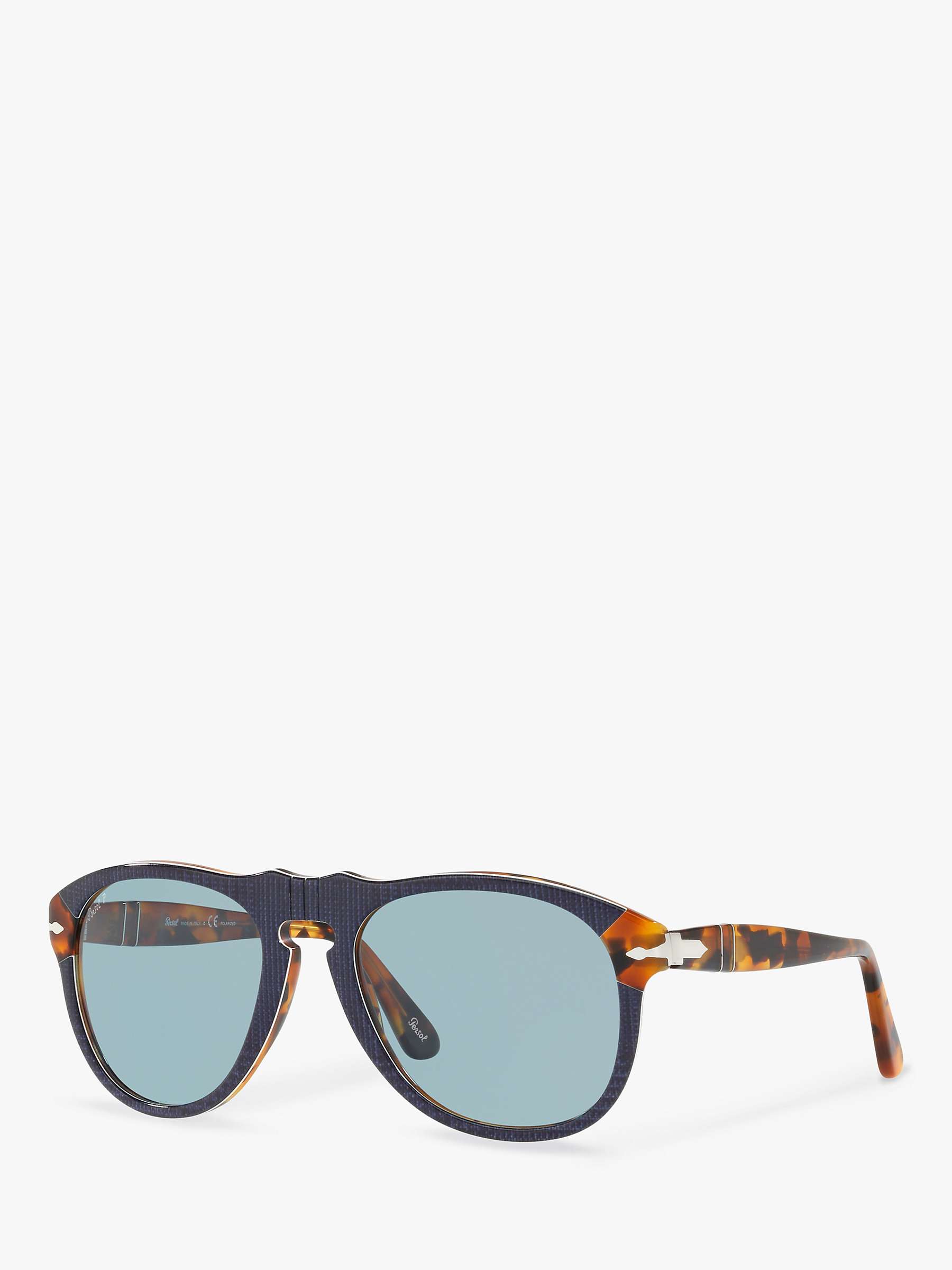 Buy Persol PO6049 Polarised Pilot Sunglasses Online at johnlewis.com