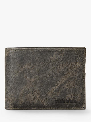 Diesel Neela Leather Wallet, Grey