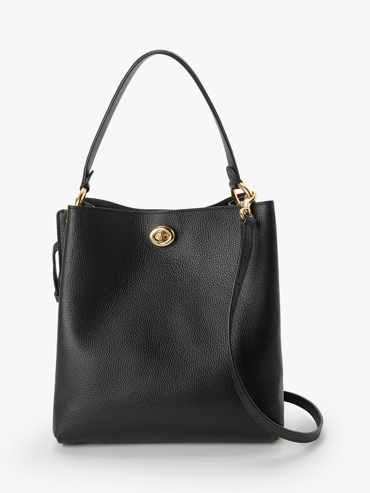 Coach Charlie Textured Leather Bucket Bag | IUCN Water