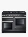 Rangemaster Longstock Deluxe 110cm Dual Fuel Range Cooker, Slate