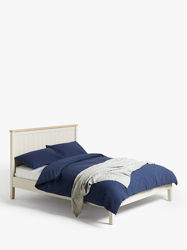 John Lewis Partners St Ives Bed Frame, White Birch Bed Frame
