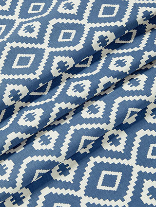 John Lewis & Partners Nazca Furnishing Fabric, Indian Blue